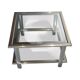 Vintage coffee table 1960/1970 chrome and gold - Lancel house