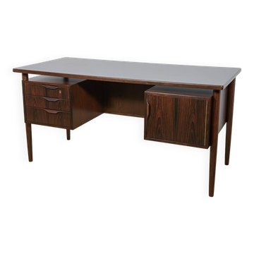 Mid-Century Freestanding Rosewood Desk, Denmark, 1960s