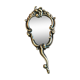 Bronze hand mirror