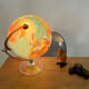 World map lamp Scan-globe Denmark vintage 1972 swivel & tiltable