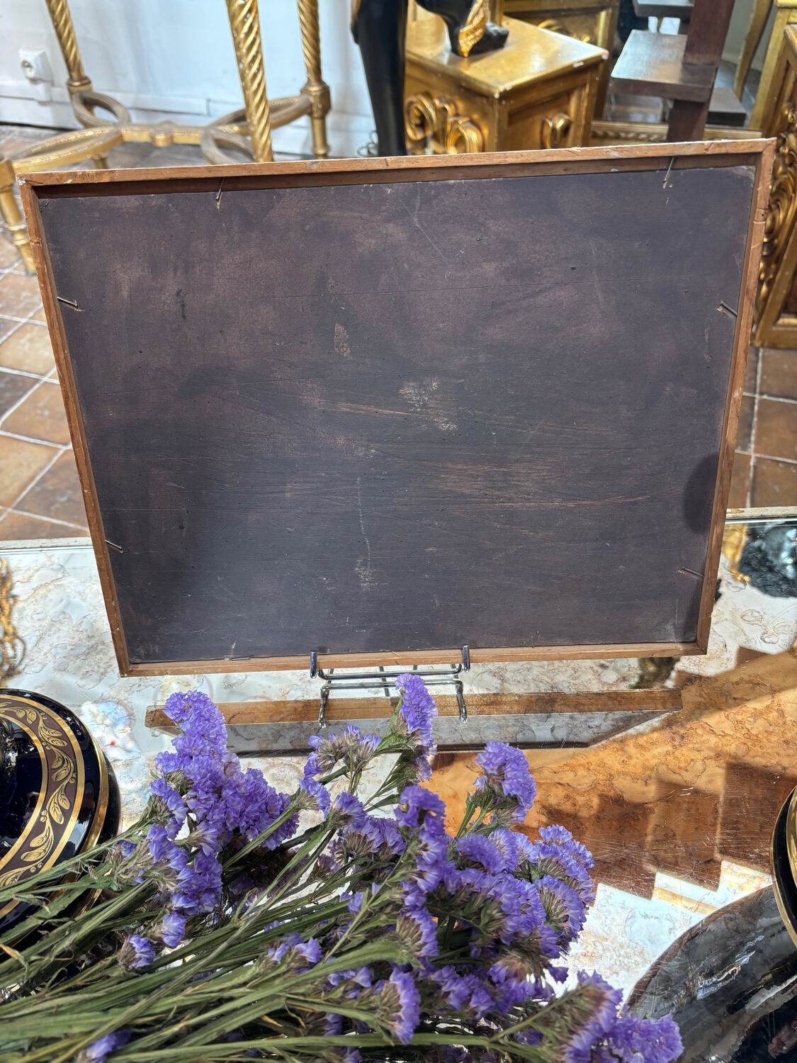 Old painting signed M. Martel-Adam (19th/20th century)