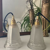 Pair of vintage walkable lamps