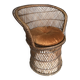 Basket chair in rattan