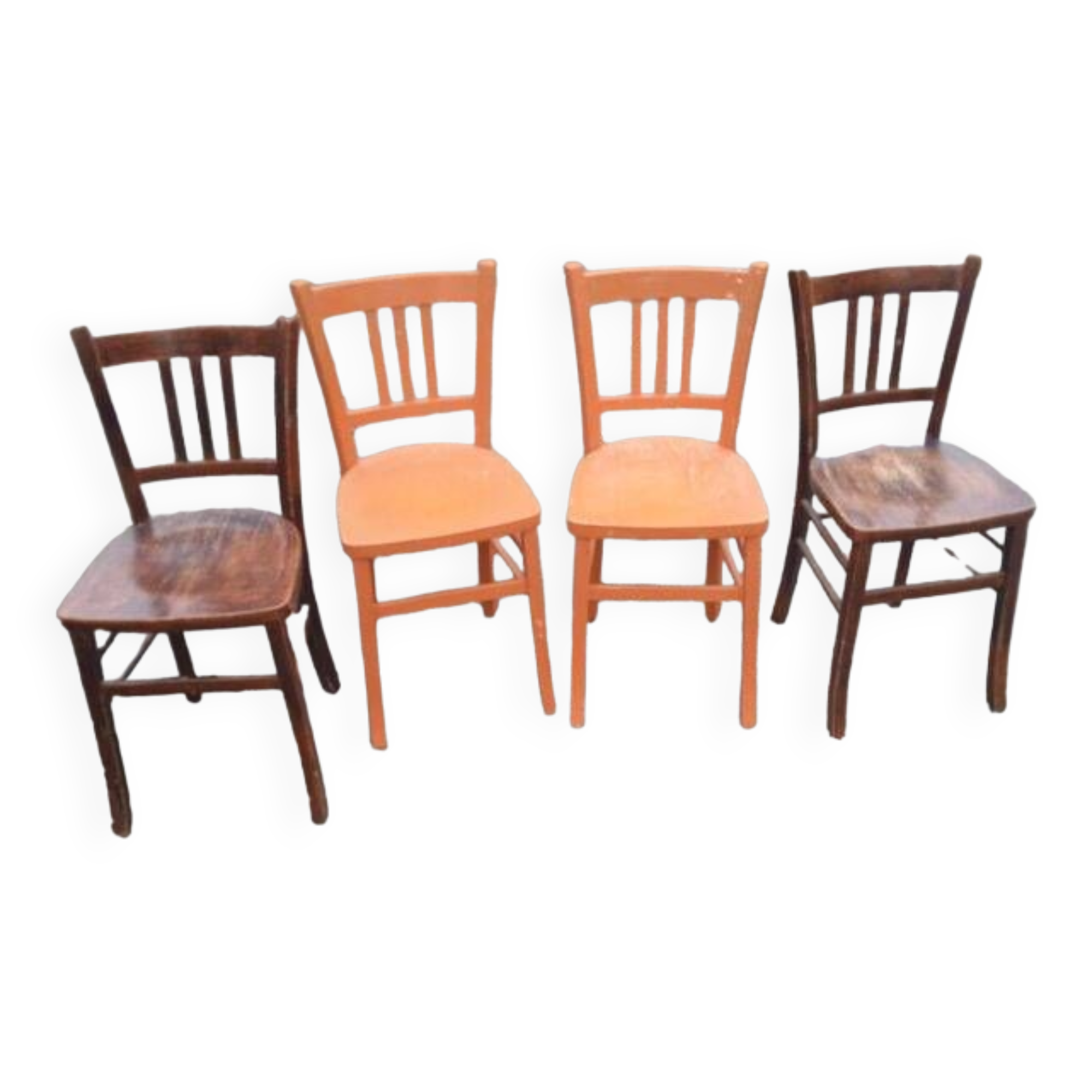 Set of 4 bistro chairs