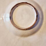 Italian faience plate with a female portrait decoration, Renaissance style.