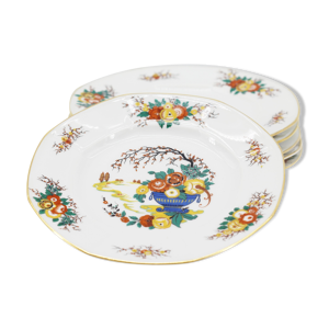 Lot de 6 assiettes à