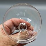 Beautiful crystal glass signed lalique france bamboo model