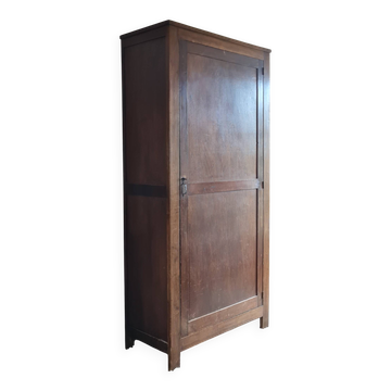 Antique Parisian wardrobe with one door.