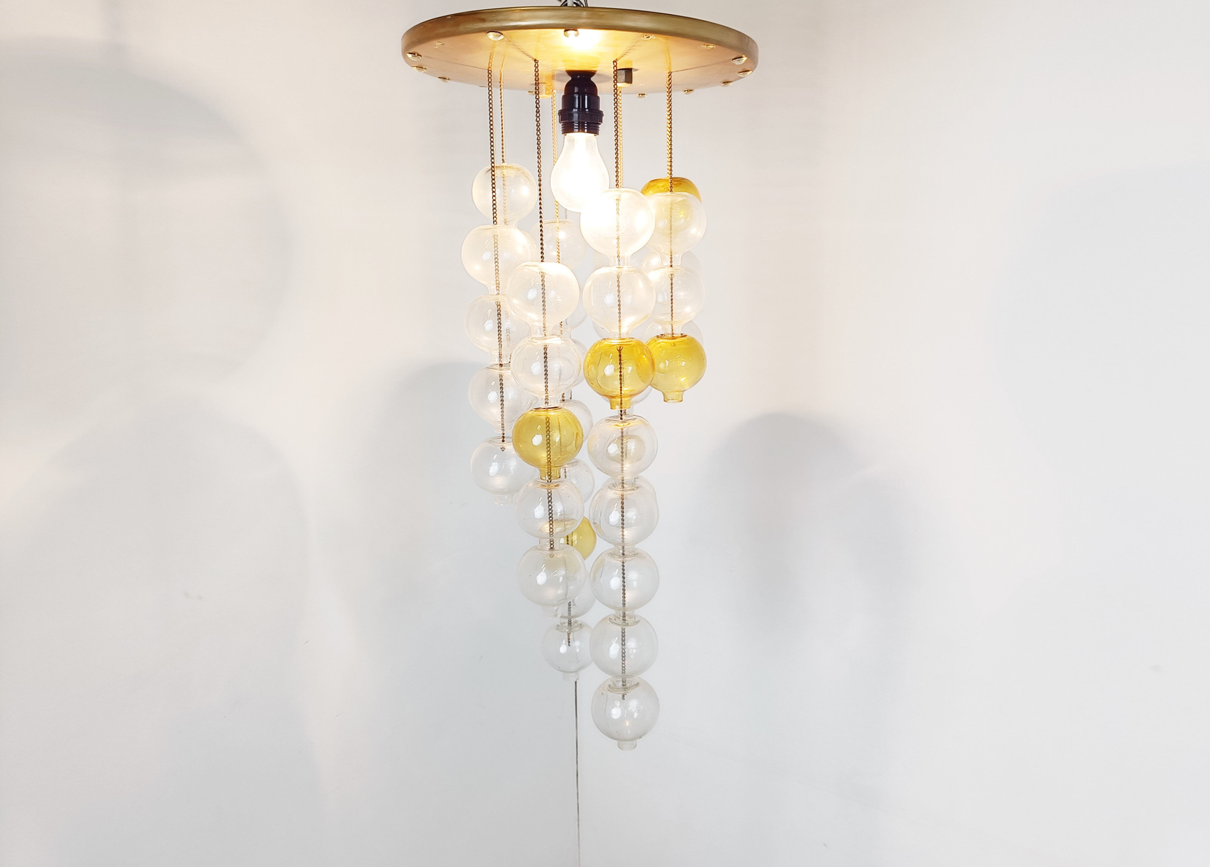 Lustre Tulipan par Kalmar, années 1960
