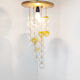 Lustre Tulipan par Kalmar, années 1960