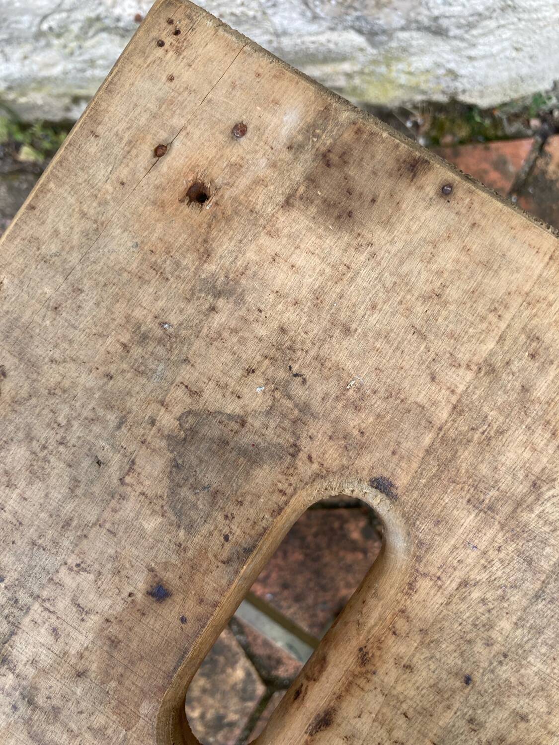 Vintage workshop stool