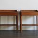 Børge Mogensen Scandinavian teak bedside tables 1950s