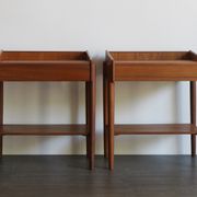 Børge Mogensen Scandinavian teak bedside tables 1950s