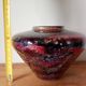 gilded glass vase Laque Line