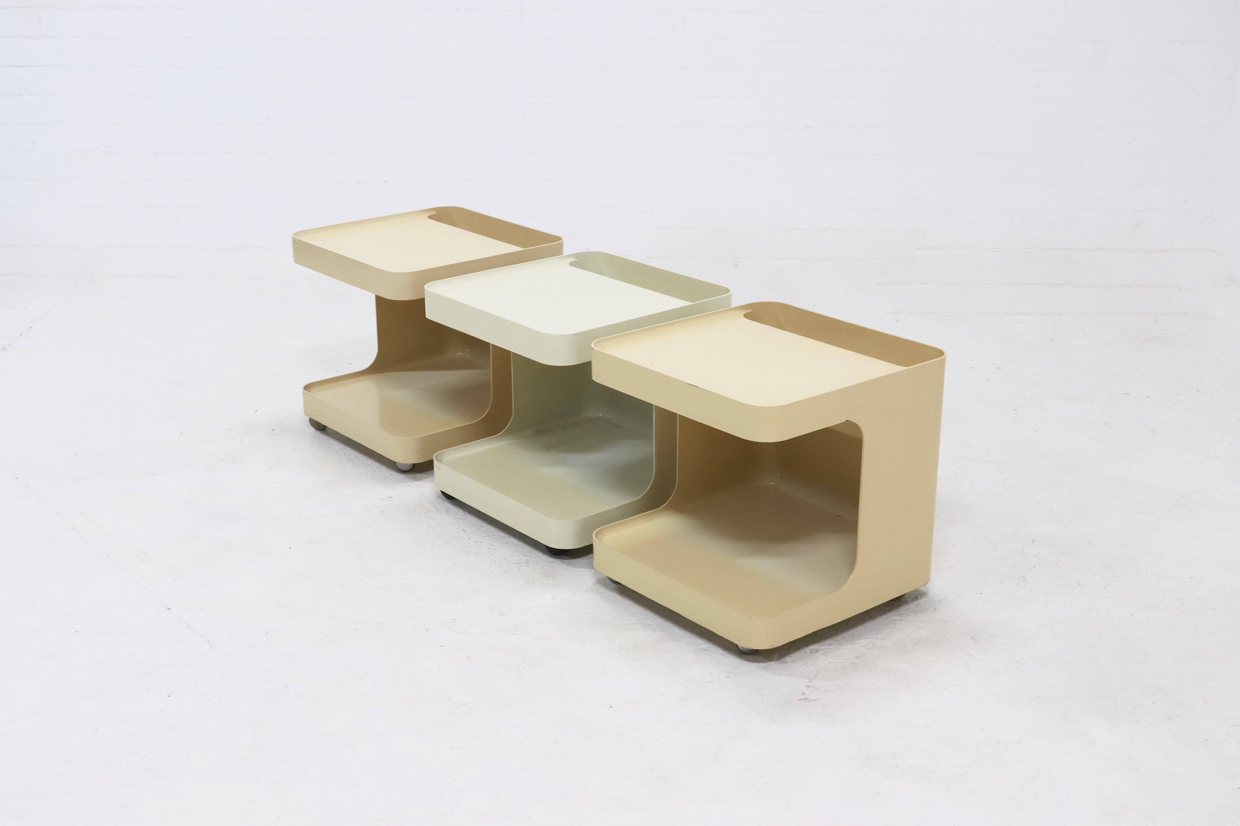 Space Age Game Side Table by Marcello Siard for Longato Italia 1960s