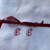 Set 6 embroidered napkins