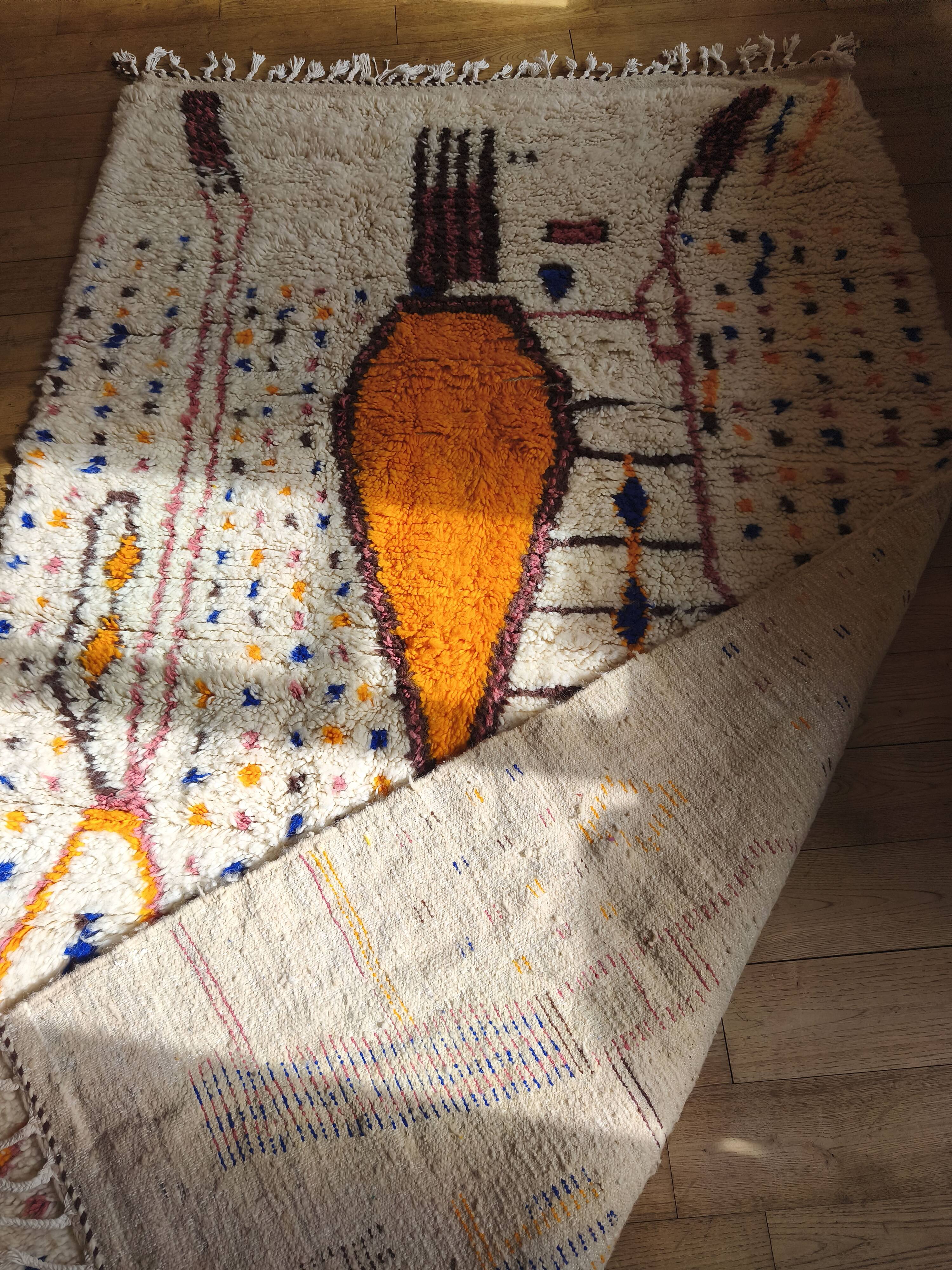 Handmade Azilal Berber rug