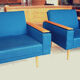 Paire de fauteuils Allemand 1960, COR design.
