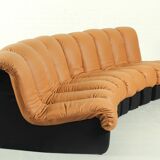 De Sede DS-600 'Non Stop' Sofa DS-600 by Eleonore Peduzzi Riva for de Sede with 9 elements, Switzerl