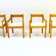4 dining chairs "Carimate" by Vico Magistretti for Cassina,