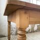 Table de ferme en merisier