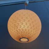 Plisee round hanging lamp 1960s