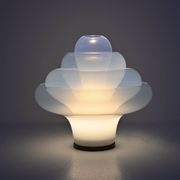Lotus LT305 table lamp by Carlo Nason for Mazzega, 1960s