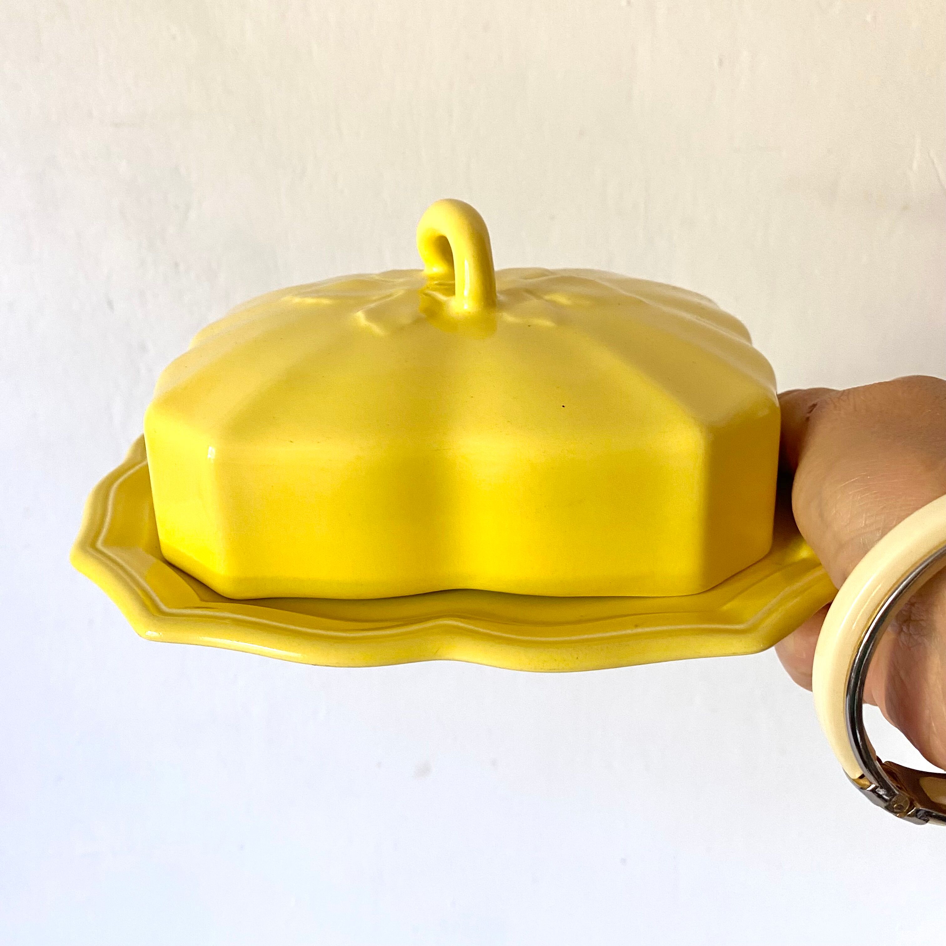 Butter dish Salin France 1960s