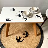 Swallow vintage coffee table