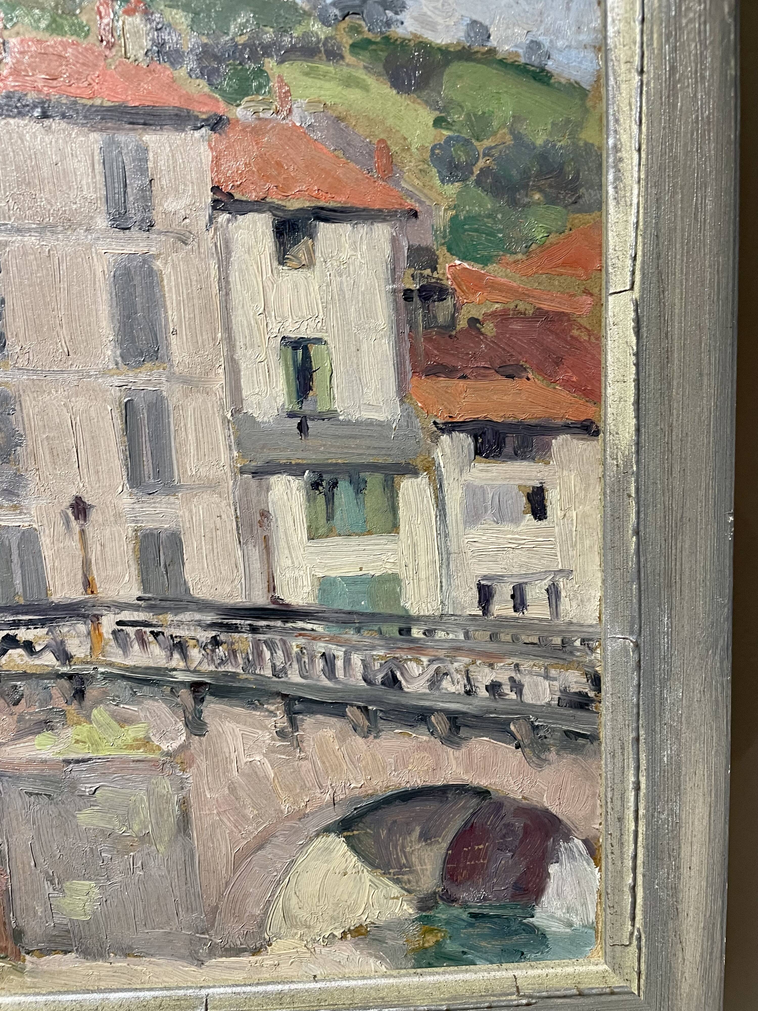 Oil on cardboard attr. to André-René Albarede