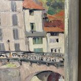 Oil on cardboard attr. to André-René Albarede