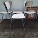 Lot de 4 chaises formica vintage