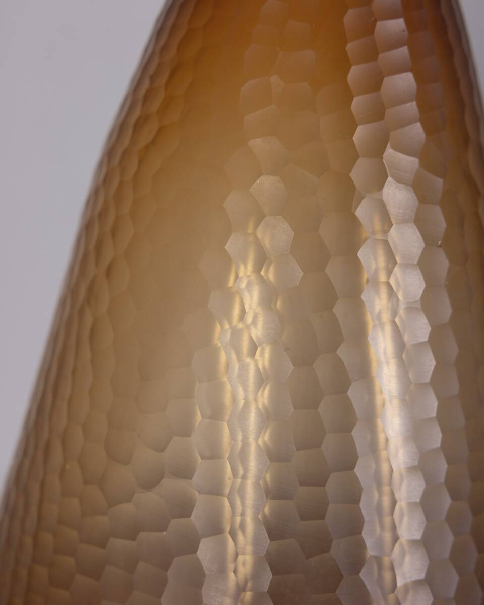 LARGE VINTAGE MURANO GLASS VASE FROM THE 1950S DESIGNED SCARPA FOR VENINI