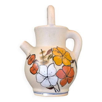 Enamelled ceramic pitcher - Poët-Laval, "Camarès" model