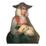 Mère à l’enfant, XIXe Italie