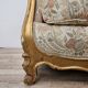 20th Century Italian Baroque Style Bergère Armchairs in Carved and Gilded W