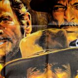 Original movie poster "The Good, The Brute, and the Truand"1968 Sergio Léone,Clint Eastwood...