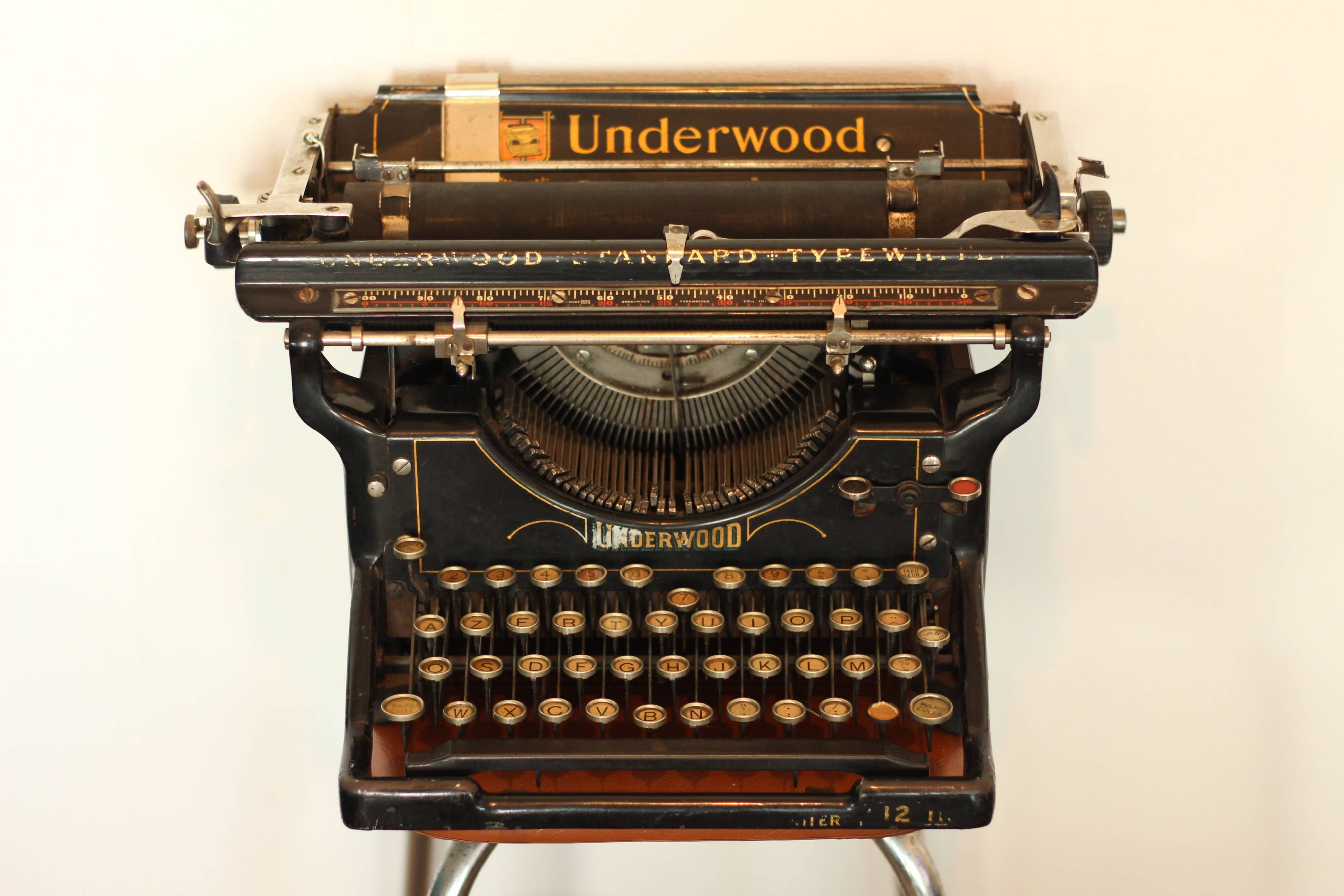 Machine à écrire underwood