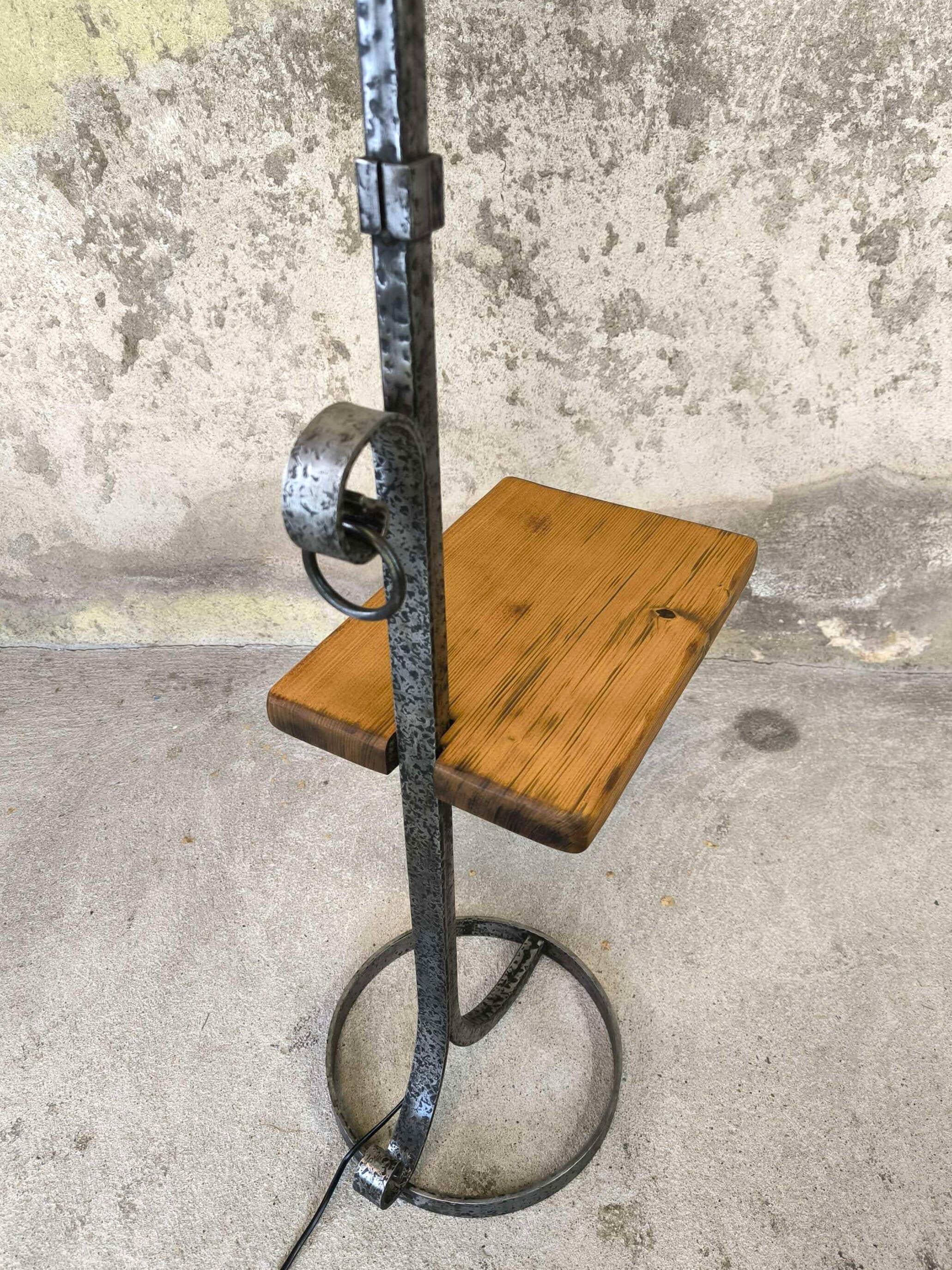Jean Pierre Ryckaert Brutalist Vintage Floor Lamp