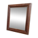 Miroir biseauté en bois mouluré 39 x 33 cm