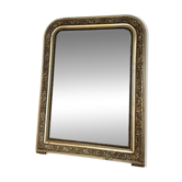 Miroir doré - Louis Philippe feuille d’or 51x65cm