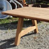 Large recycled teak table