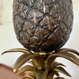 Pineapple lamp in bronze