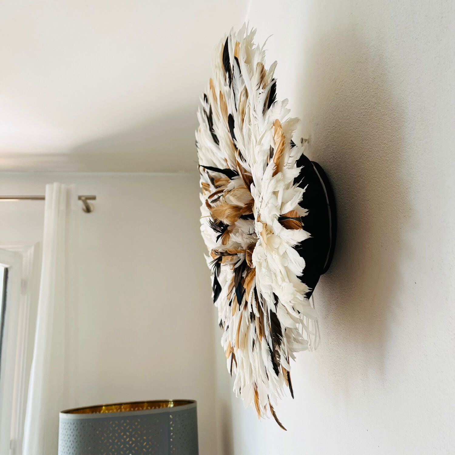 Juju Hat speckled white 50 cm