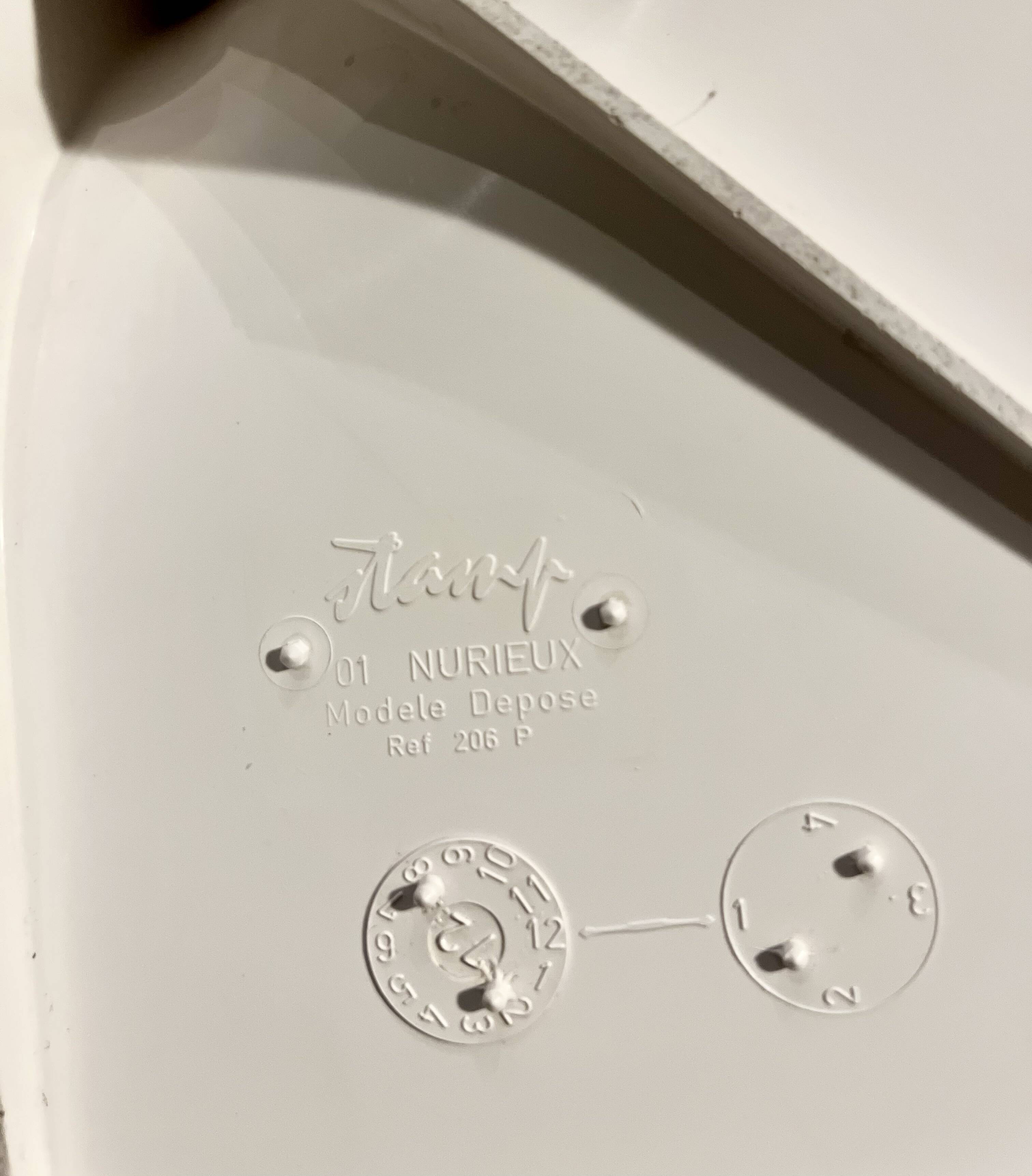 Swivel armchair design Orlowski for Stamp Nurieux, France, year 1970