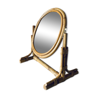 Rattan psychic mirror