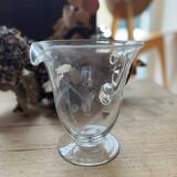 Pichet à eau verre ciselé