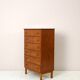 Scandinavian chest of drawers with 6 drawers