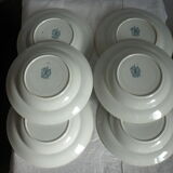 6 hollow plates Moulins des Wolves