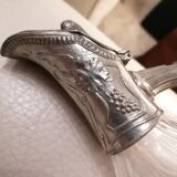Manoir pewter duck wine carafe